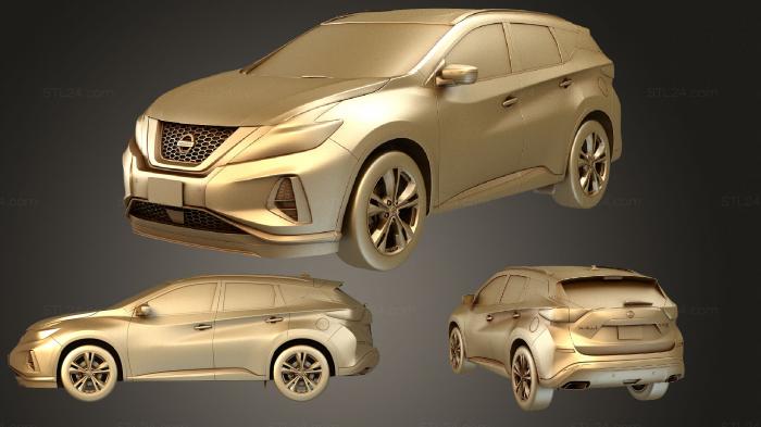 Vehicles (Nissan Murano 2019, CARS_2805) 3D models for cnc